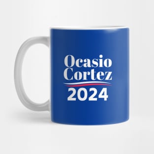OCA Alexandria Ocasio-Cortez 2024 We Can Wait #2 Mug